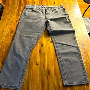 Never worn, Levi’s 541 jeans, dark gray, size 36x32.
